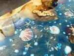 Large Epoxy Resin Dining Table Top – River Shell Design for 2, 4, 6, or 8 Seats - Image 3