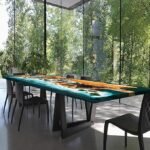 Custom Fir Wood Epoxy River Table – Large Handmade Resin Dining, Office, or Living Room - Image 2