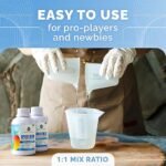 CRAFT RESIN 1 Gallon Crystal Clear Epoxy Resin Kit with Pumps - Image 2