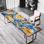 Custom Fir Wood Epoxy River Table – Large Handmade Resin Dining, Office, or Living Room - Image 5