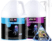 2-Gallon Crystal Clear Epoxy Resin Kit with Pumps – Bubble-Free Resin and Hardener for DIY Art, Crafts, and Mold Casting