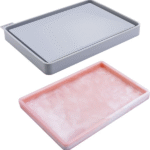 Silicone Tray Mold for Resin Art – Durable Epoxy Mold with Shiny Finish & Raised Sides (10.43x7.4x0.98 in) eresinhub.com
